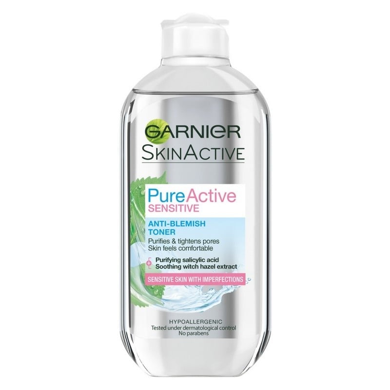 Køb Garnier Pure Active Sensitive Toner 200 ml
