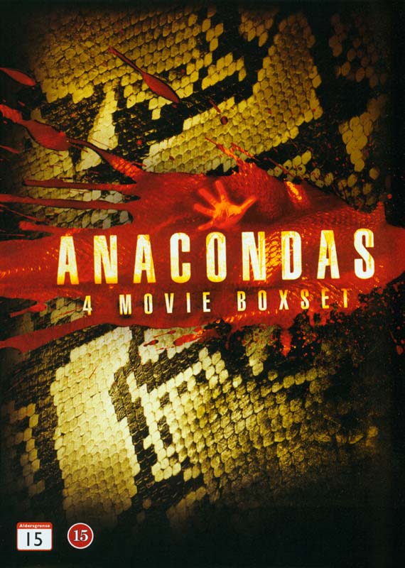Anacondas 4 Movie Boxset - DVD