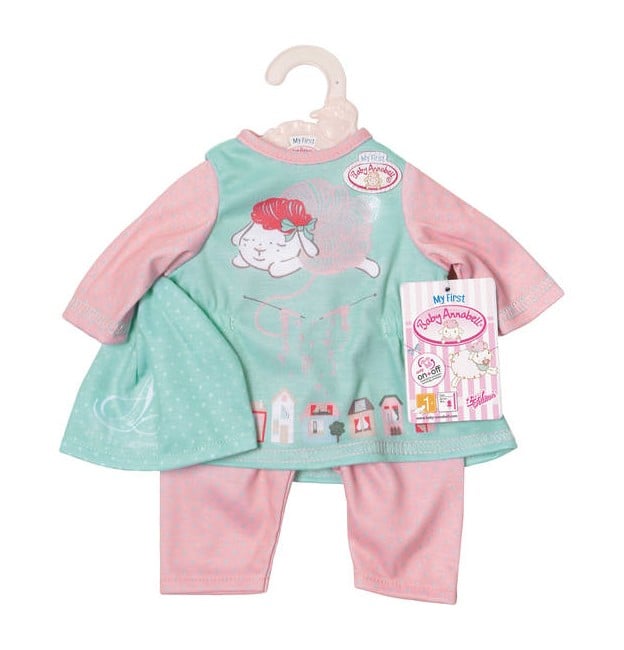 kaart Bier metgezel Koop My First Baby Annabell - Rose and mint Baby Outfit (700570)