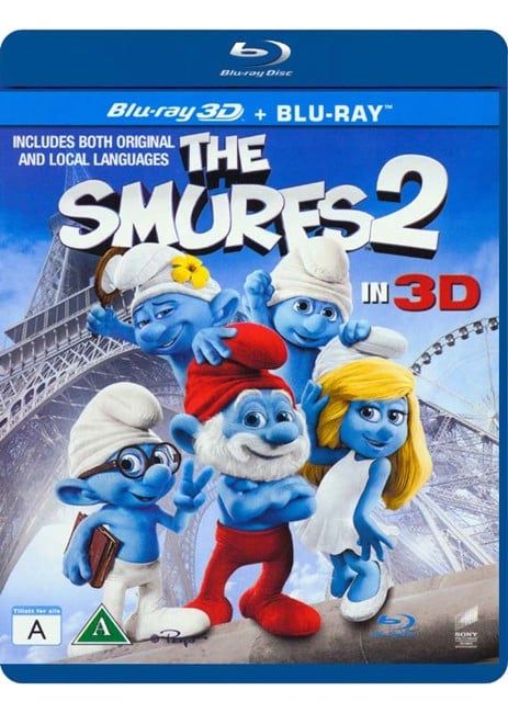 The Smurfs 2/Smølferne 2 (3D Blu-Ray)
