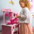 Boppi Pink Wooden 20 piece Toy Kitchen thumbnail-4