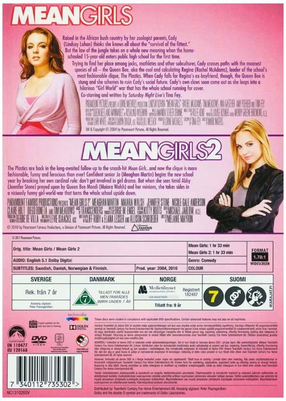 Buy Mean Girls 1 & 2 DVD