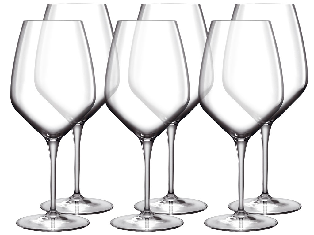 Luigi Bormioli - Atelier Red Wine Glass Chianti 55 cl, 6 pc (21337) - Hjemme og kjøkken