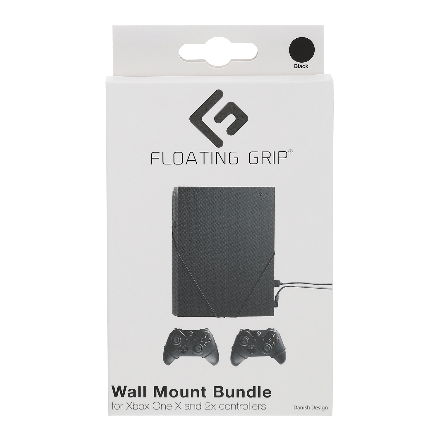 Floating Grips Xbox One X and Controller Wall Mounts - Bundle (Black) - Videospill og konsoller