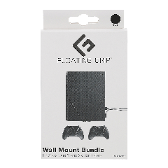 Floating Grips Xbox One X and Controller Wall Mounts - Bundle (Black)