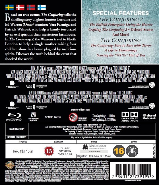 The Conjuring - The Conjuring 2 (Blu-Ray)