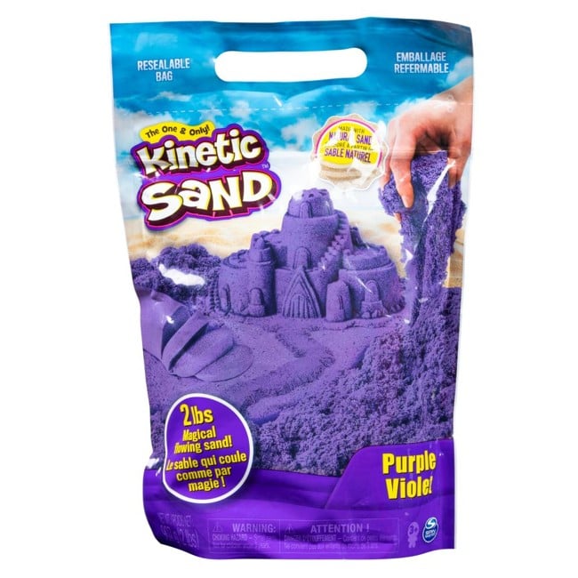 Kinetic Sand - Farve Pose 900g - Lilla (20106426)