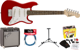 Squier By Fender - Mini Stratocaster V2 -Elektrisk Guitar Start Pakke 2 (Torino Red) thumbnail-1