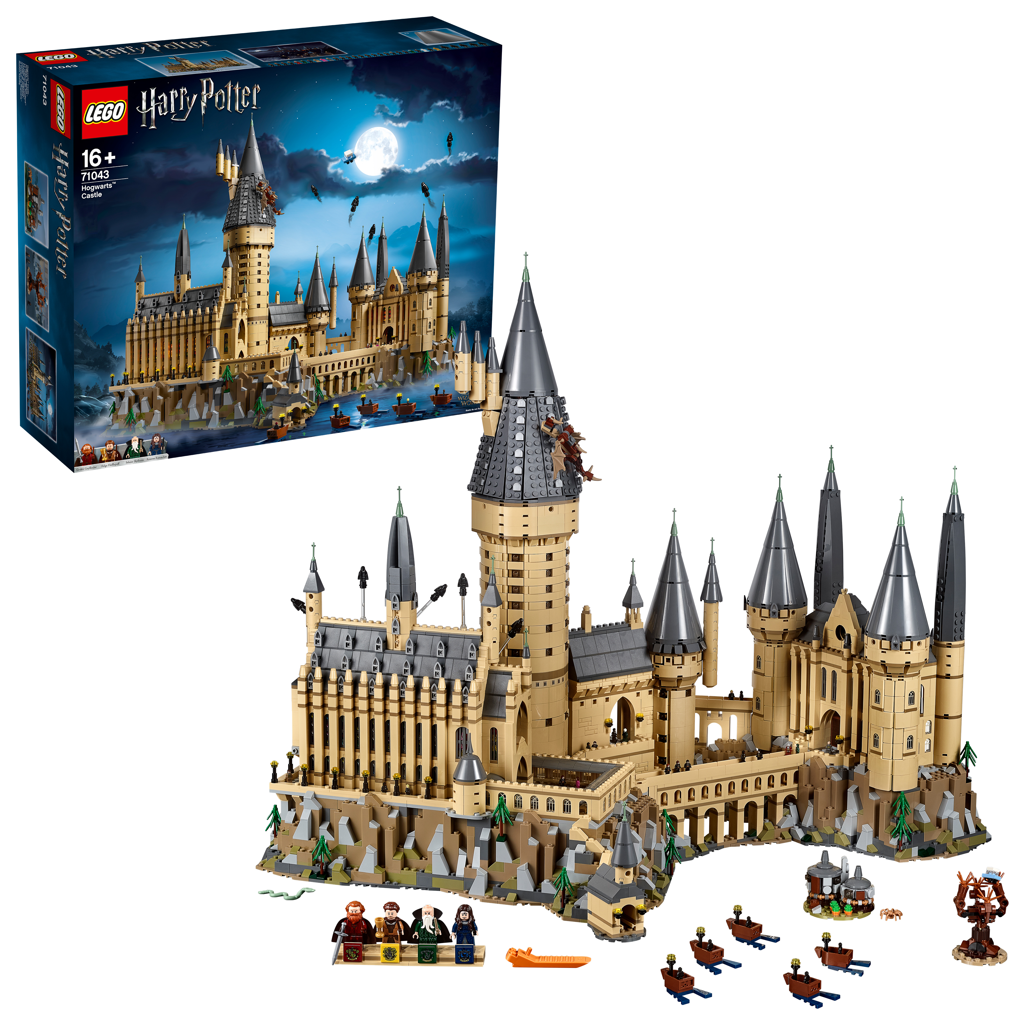 Over hoved og skulder stereoanlæg korn Køb LEGO Harry Potter - Hogwarts Slottet (71043) - Fri fragt