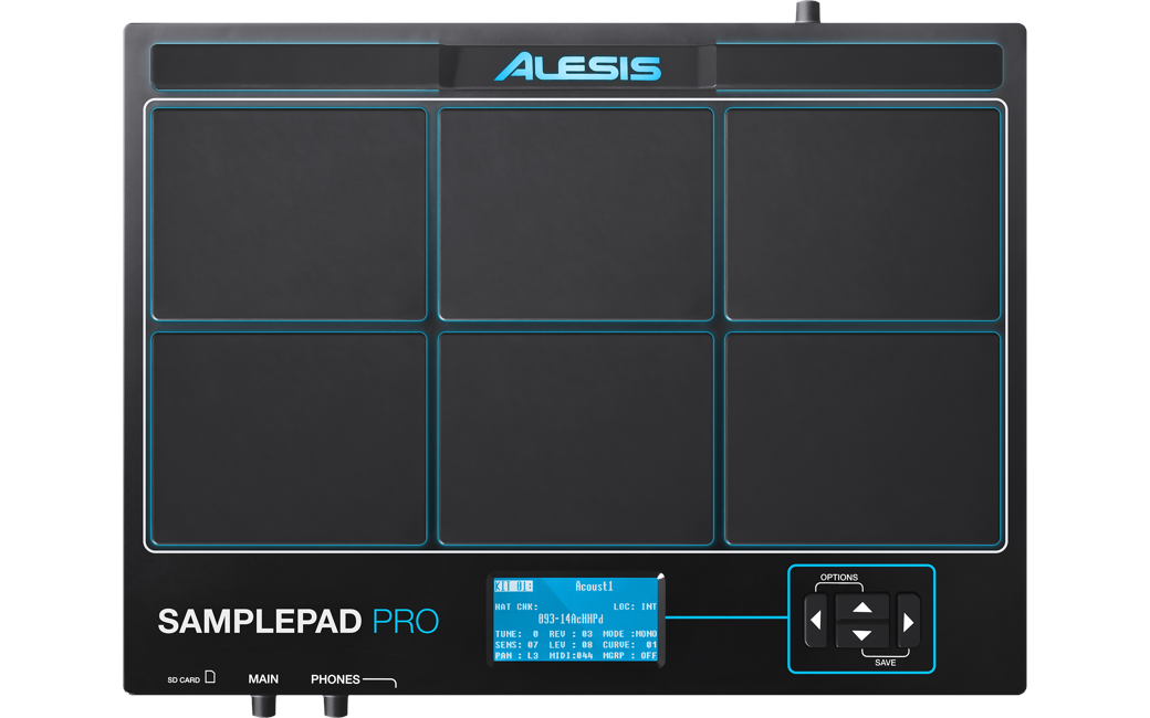 Alesis - SamplePad Pro - Elektronisk Percussion & Sampler Pad