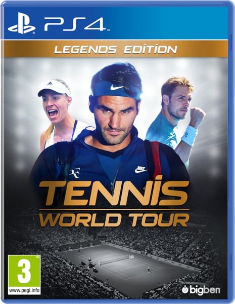 Tennis World Tour: Legends Edition (ENG/IT) - Videospill og konsoller