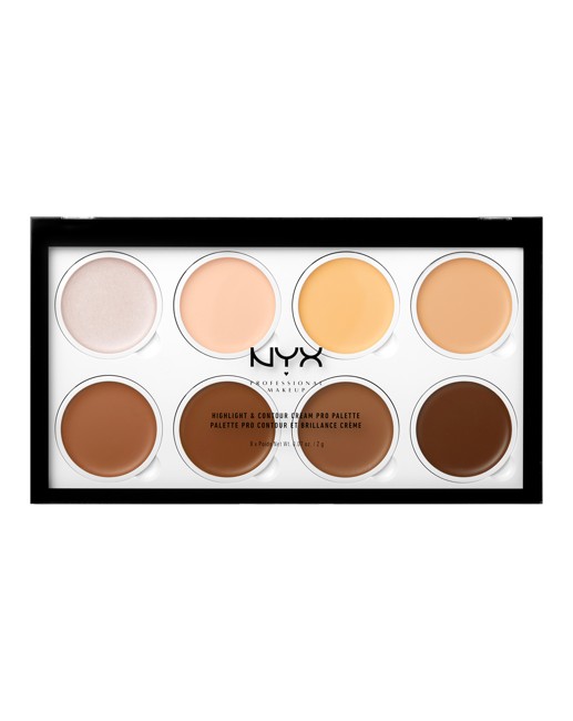 NYX Professional Makeup - Highlight & Contour Cream Pro Palette