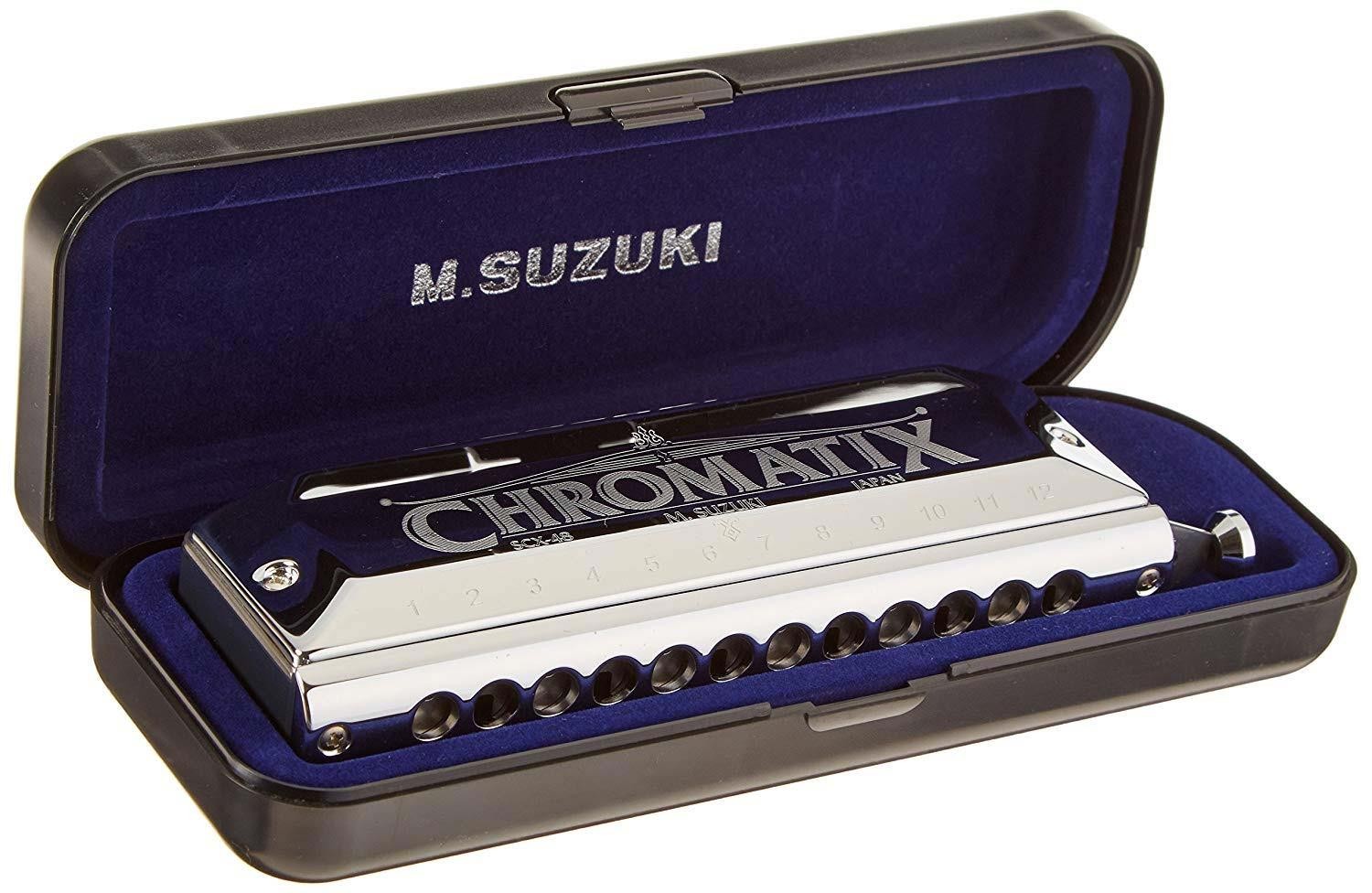 Kop Suzuki Scx 48 Chromatic Harmonica G