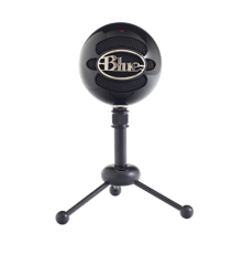 Blue - Microphone Snowball Gloss Black