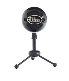 Blue - Microphone Snowball Gloss Black