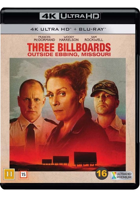 Three Billboards Outside Ebbing, Missouri (4K Blu-Ray)