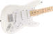 Squier By Fender - Mini Strat FSR - Elektrisk 3/4 Guitar (Olympic White) thumbnail-6