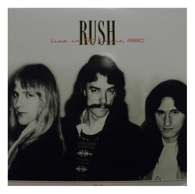 Rush ‎– Live In St. Louis 1980 - 2Vinyl