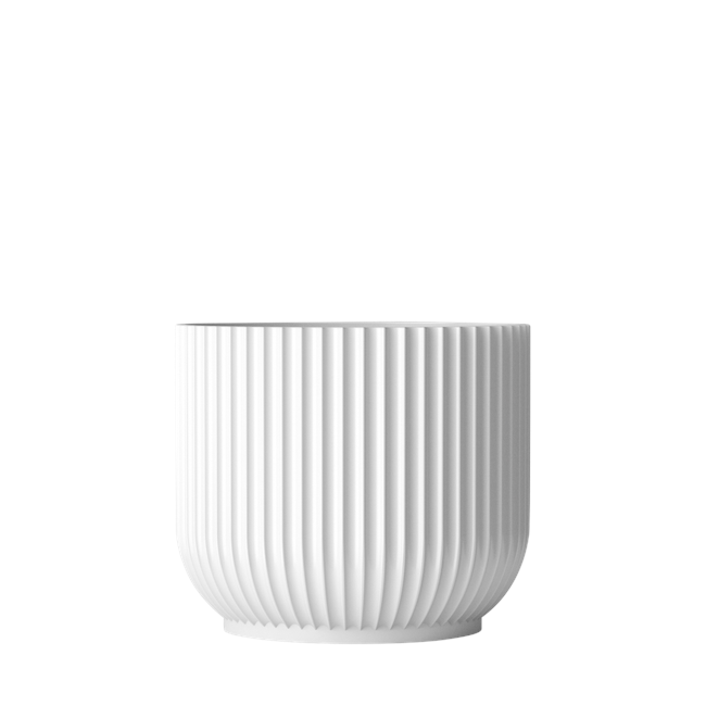 Lyngby Porcelæn - Flowerpot Ø 18 cm - Hvid