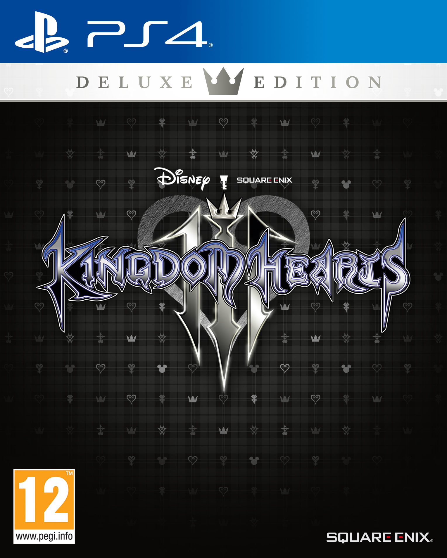 will the standard box art be in kingdom hearts 3 deluxe edition