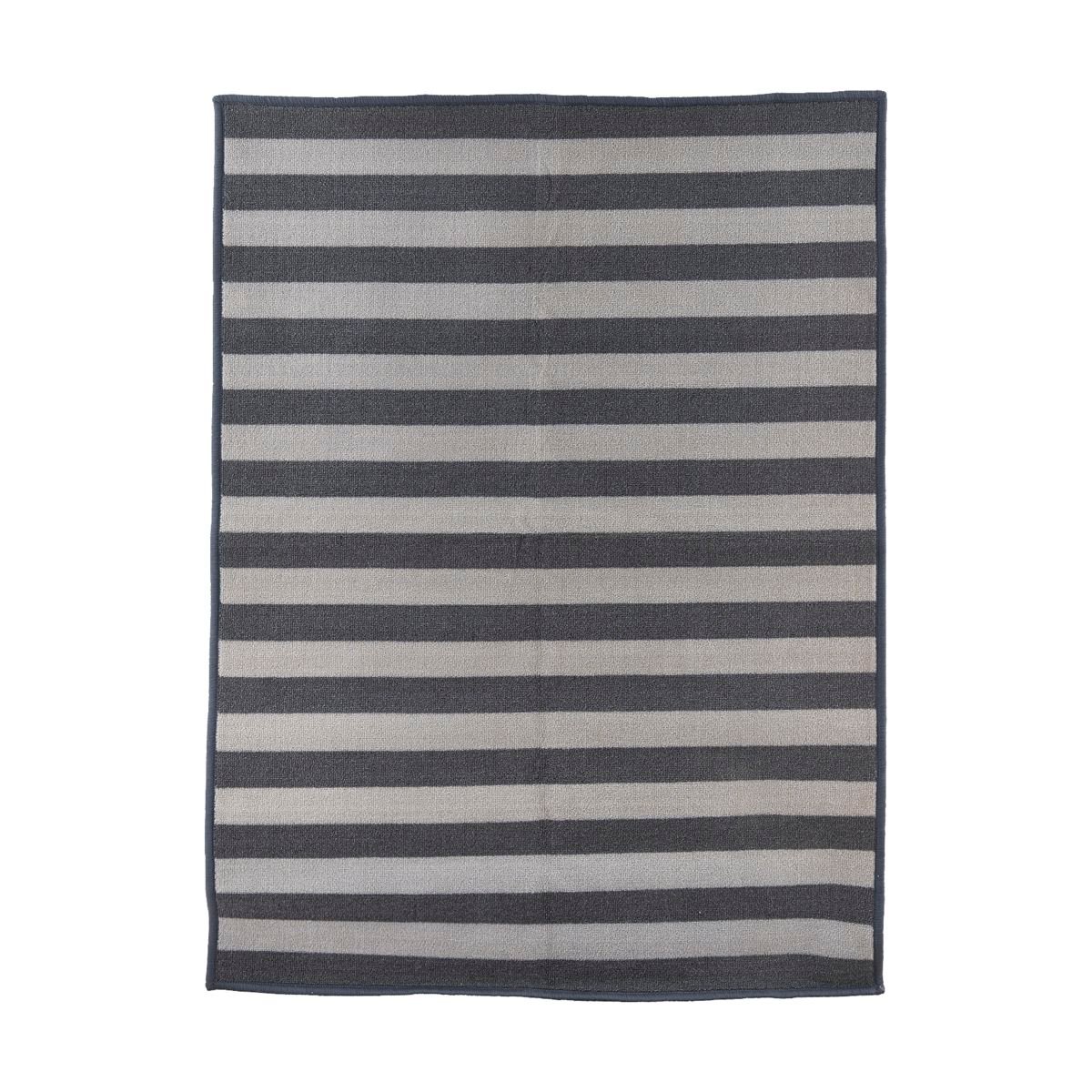 Kaufe House Doctor Stripe Doormat 90 X 120 Cm Black Grey