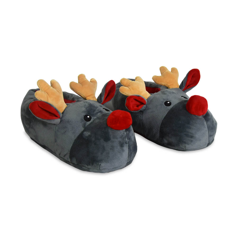 reindeer slippers mens