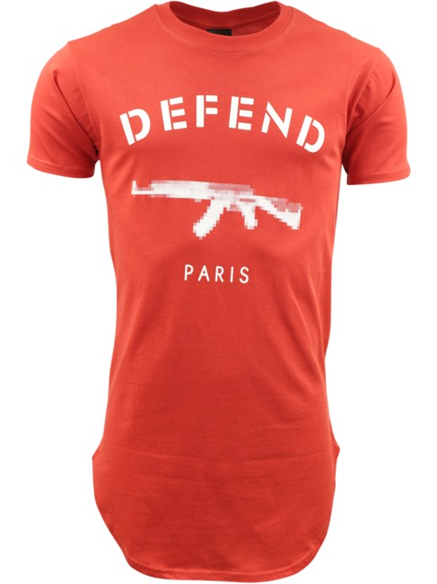 Defend Paris 'Andre' T-shirt - Rød