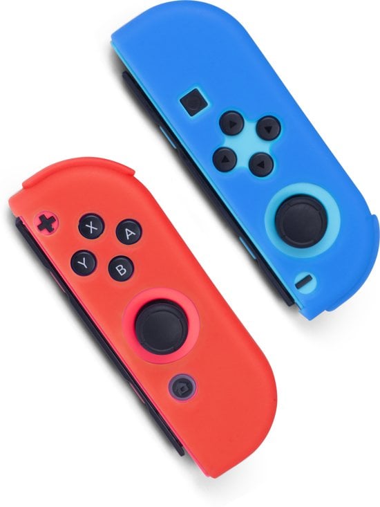 Switch Joycon Silicon (blue and orange)