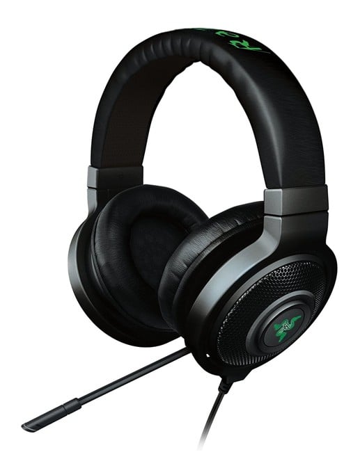 Razer Kraken 7.1 Chroma Gaming Headset with Sound and USB Gaming Headset (7.1 Surround Sound with Retractable Digital Microphone and Chroma Lighting) - Black