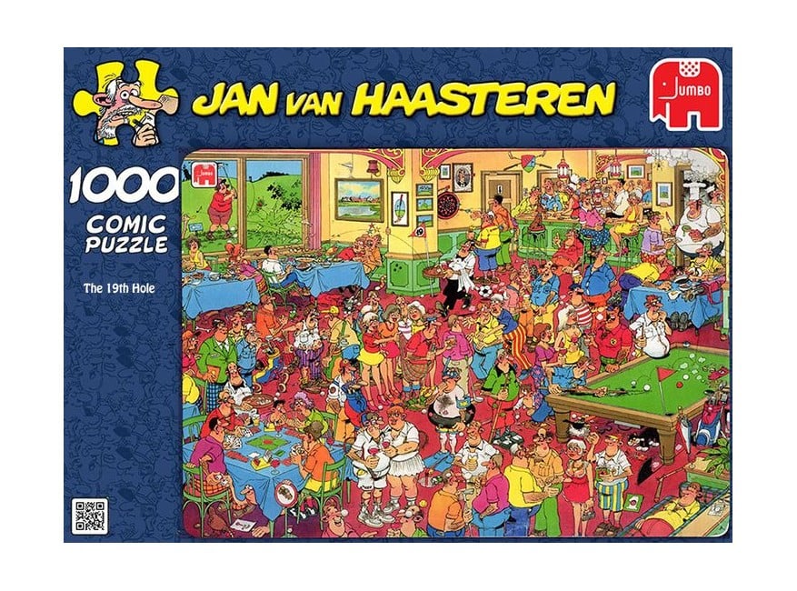 Jan van Haasteren - Puslespil - 1000 brikker - Det 19. Hul