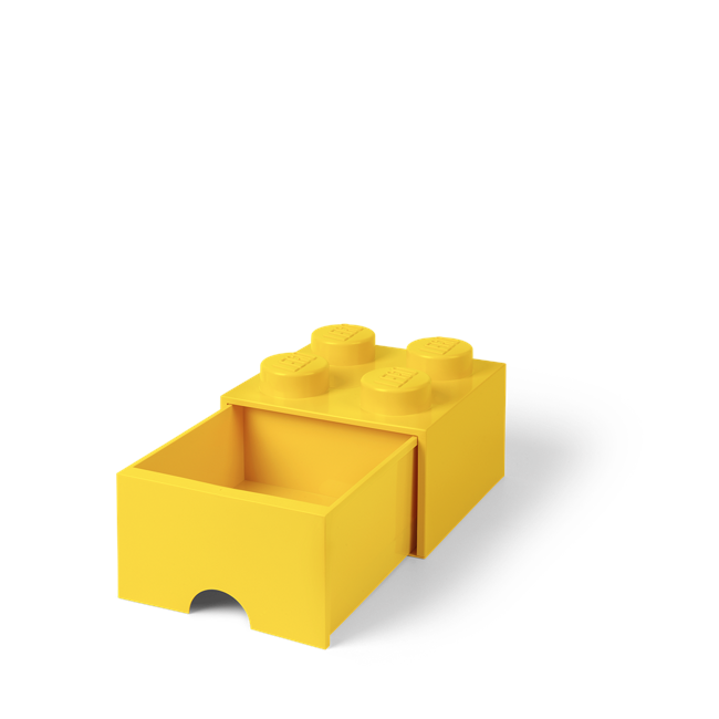 Room Copenhagen - LEGO Brick Skuffekasse ​4 - Gul