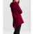 Urban Classics Ladies - SWEAT PARKA Zip Hoody burgundy - XL thumbnail-4