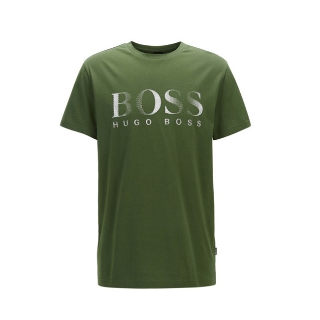 Hugo Boss T-shirt Un Uv Protection Dark Green