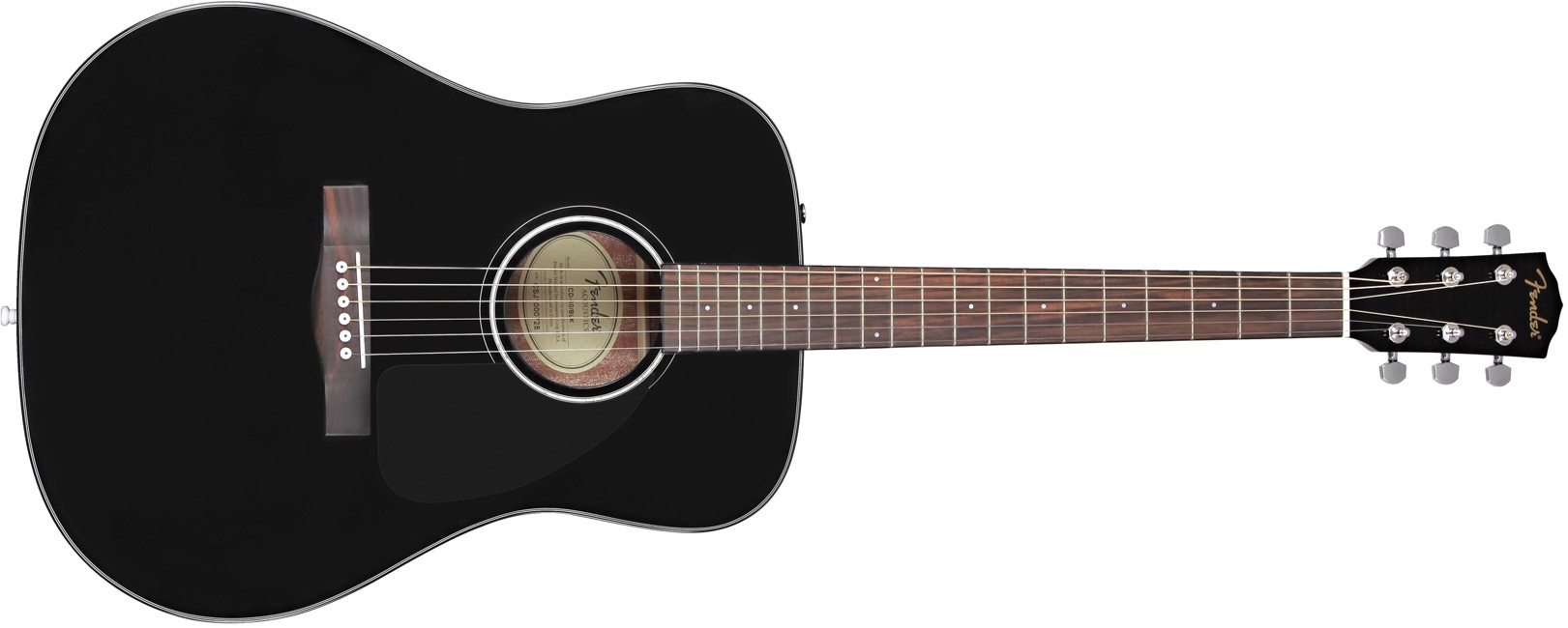 Fender - CD-60 - Akustisk Guitar (Black) (DEMO)