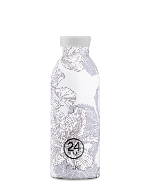 24 Bottles - Urban Bottle 0,5 L Med Infuserlåg Til Te - Cloud And Mist