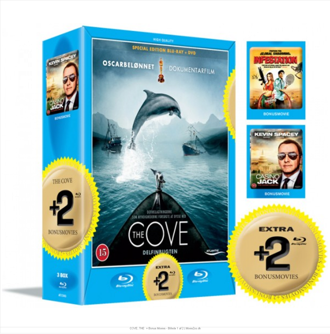 Cove+ bonus movies - Infestation / Casino Jack (Blu-Ray)