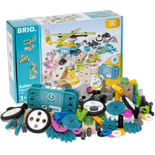 BRIO - Builder motorset - 121 delar (34591)