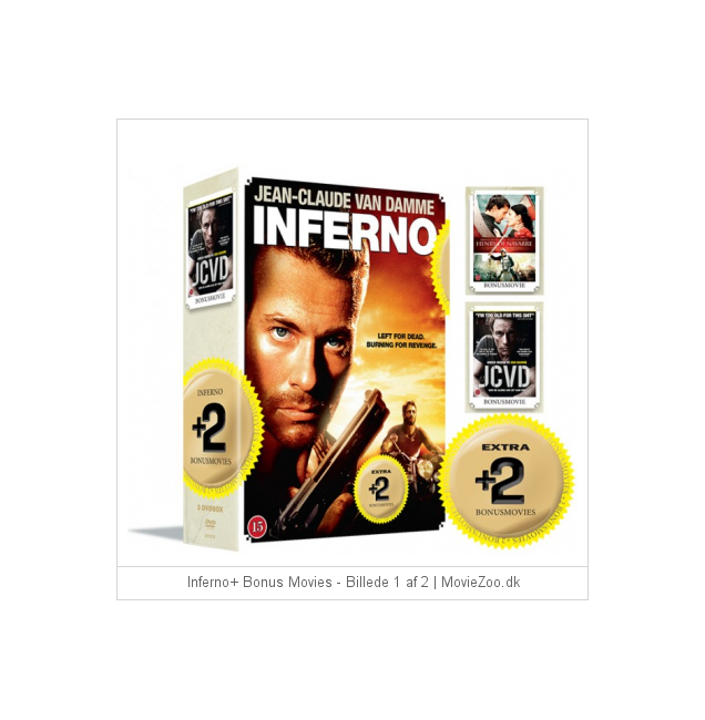 Inferno/Desert Heat+ bonus movies - JCVD / Henry of Navarre - DVD