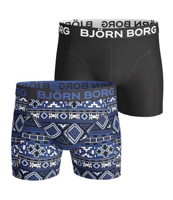 Björn Borg 2 Pack Native Knit Boxershorts Black