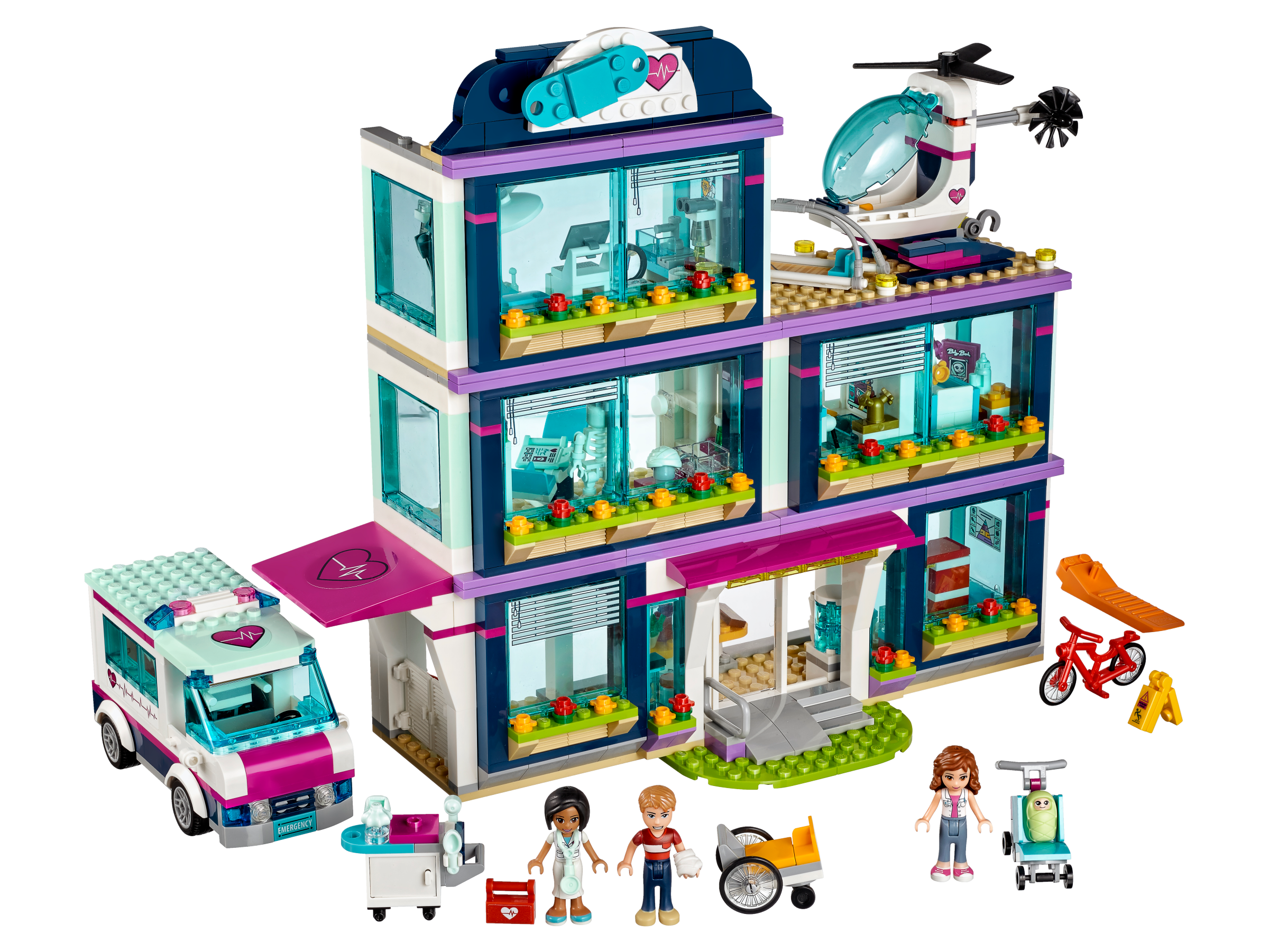 Køb LEGO Friends Heartlake hospital (41318)