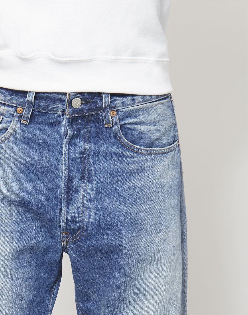 Buy Levi S Vintage Clothing 1976 501 Jeans Rigid Blue