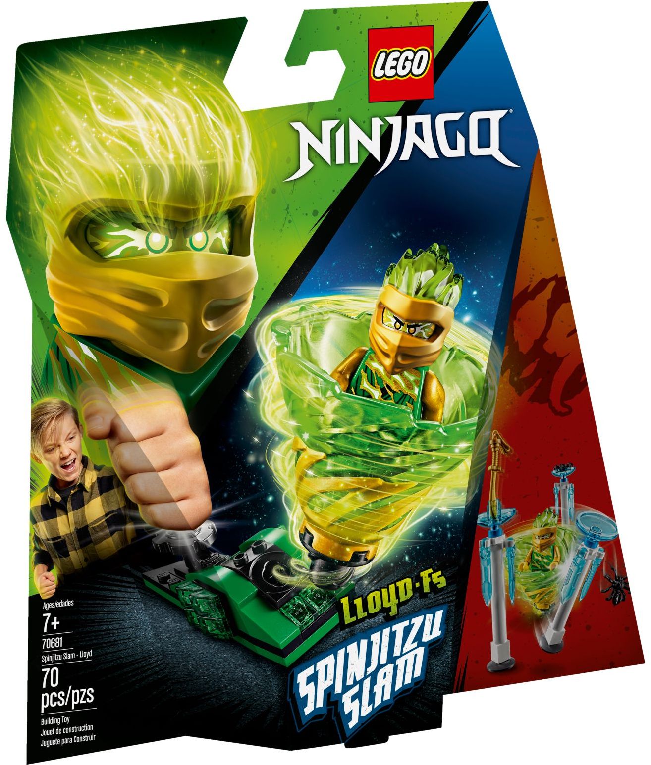 ninjago spin toys