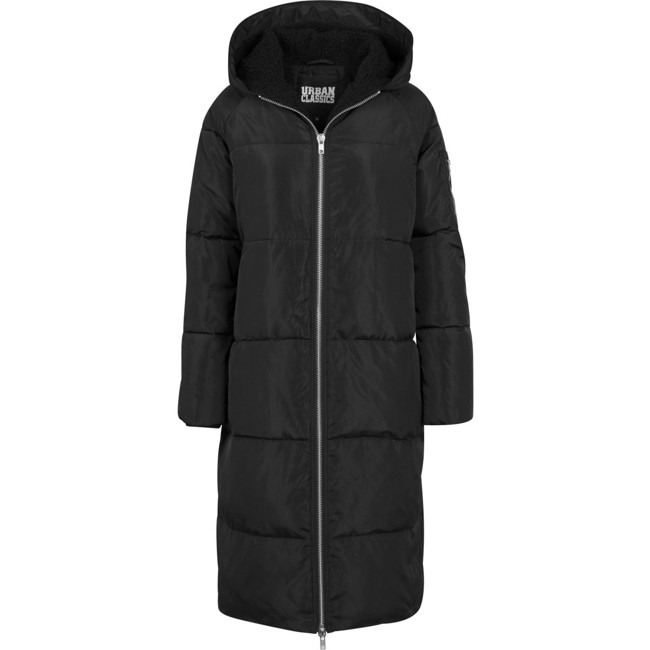 Urban Classics Ladies - Oversized Hooded Puffer Coat black - XL
