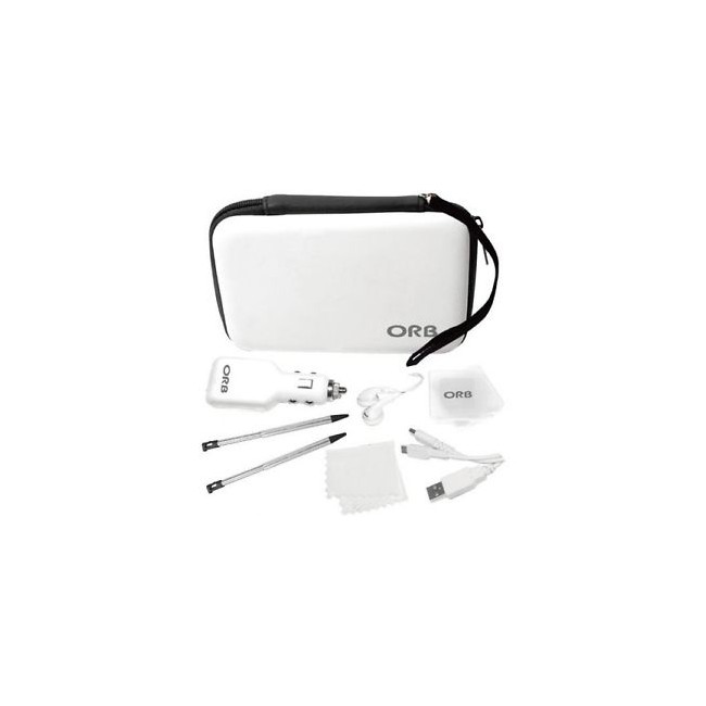 ORB Nintendo 3DS XL/DSI XL Accessory Pack (White)