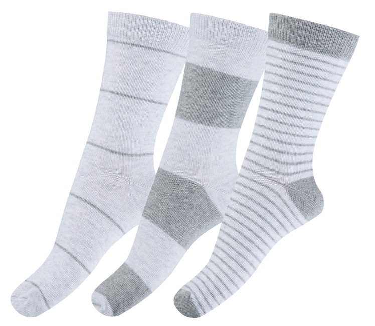 Melton - Numbers 3 Pack Socks - Stripes