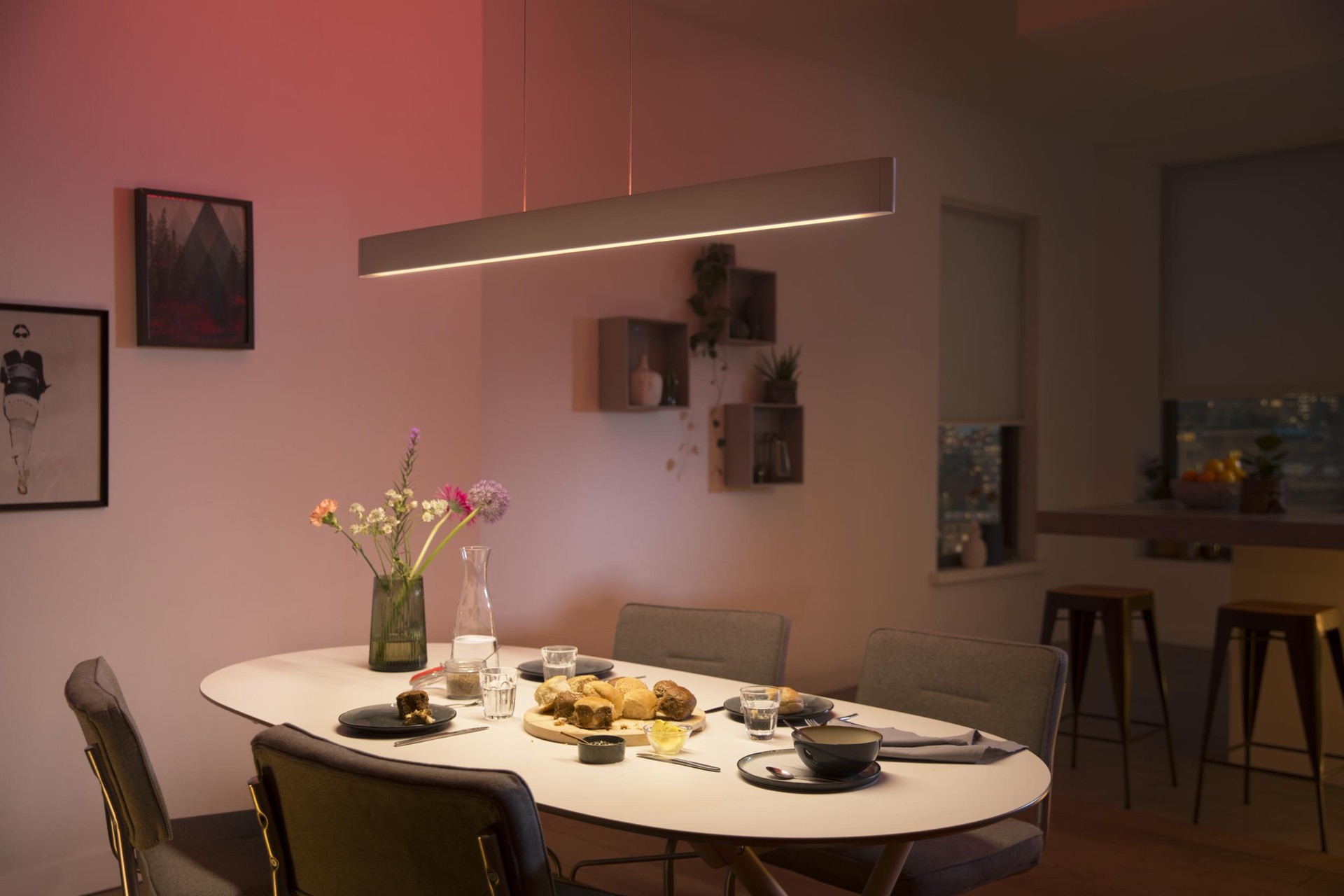 Køb Philips Hue Ensis Pendant Lampe White &amp; Color Ambiance