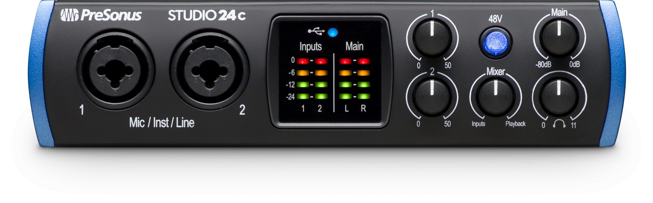 Presonus - Studio 24 C - USB-C Audio Interface
