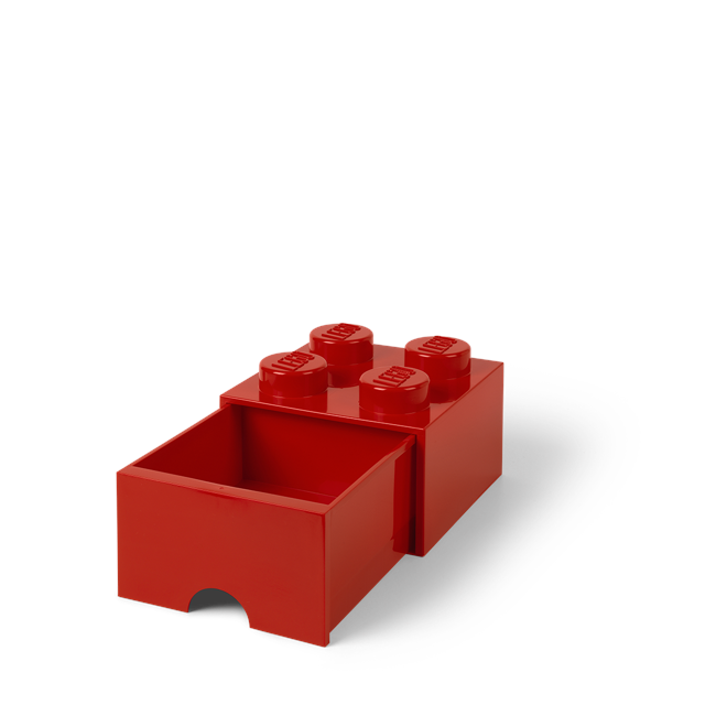 Room Copenhagen - LEGO Brick Skuffekasse ​4 - Rød