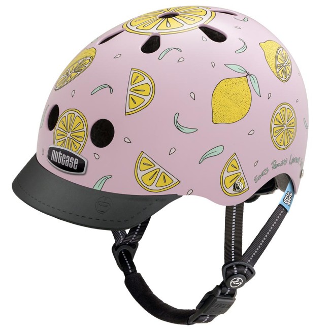 Nutcase Little Nutty Street Helmet Pink Lemonade XS