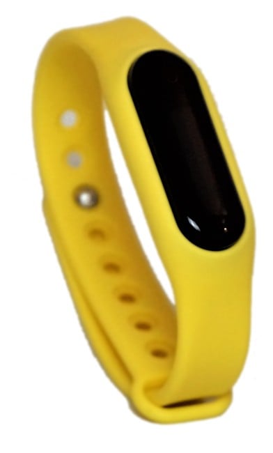 Go-tcha Wristband Yellow Strap